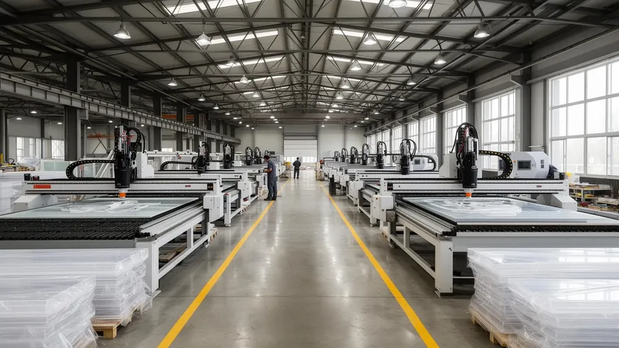 CNC Routers in Factory