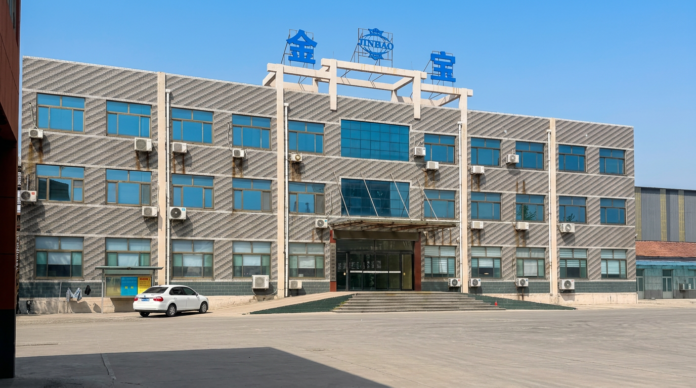 The JINBAO acrylic sheet manufacturing facility in Jinan City, Shandong Province, China - Plastics Direct's factory-direct acrylic supply partner for Australia and New Zealand